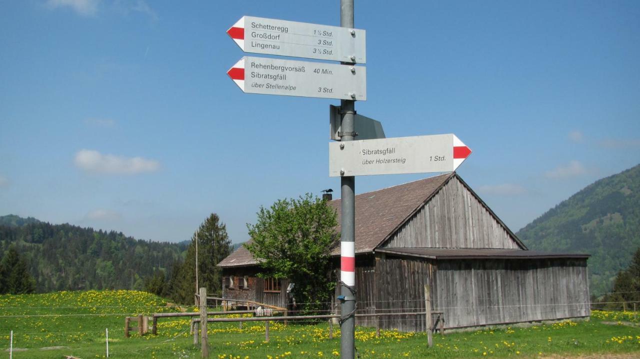 Apartment Nest Sibratsgfäll Zewnętrze zdjęcie